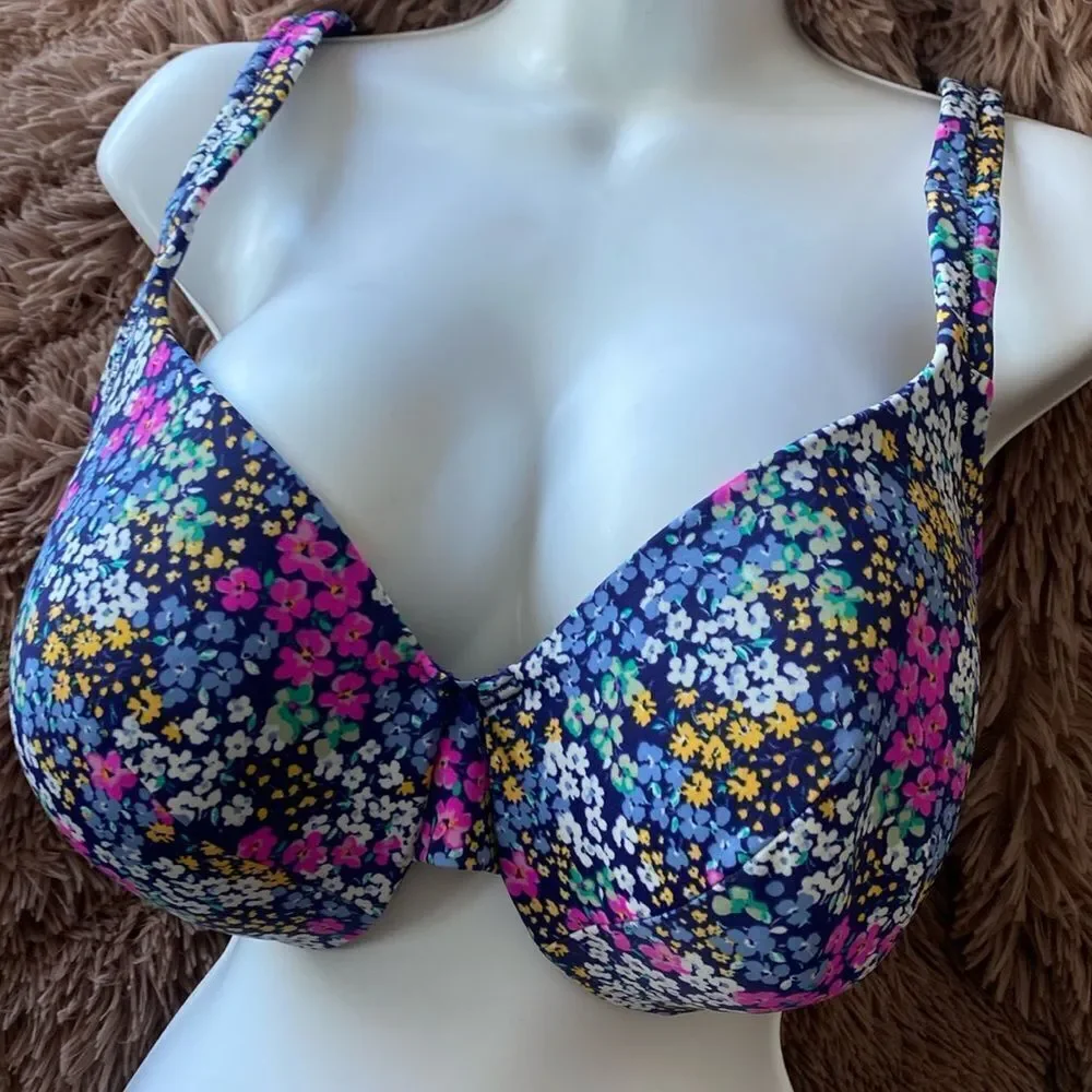 Lane Bryant Cacique lightly lined T-shirt Bra 38DD